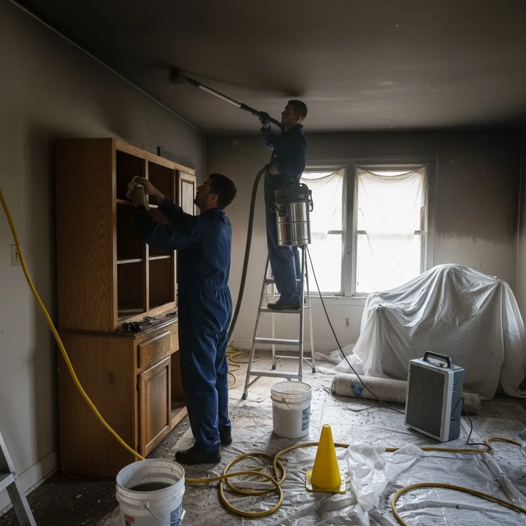 Fire Damage Restoration in Jacksonville, NC